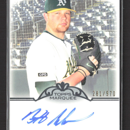 2011 Topps Marquee Monumental Markings Brett Anderson #MM-BA 261/570 Auto