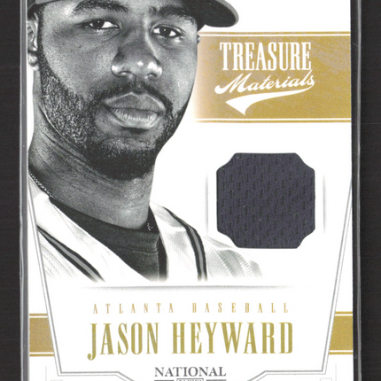 2012 Panini National Treasures Jason Heyward #10 94/99 Treasure Jersey
