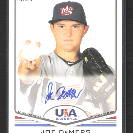 2011 Topps USA Baseball Joe DeMers #USA-A29 Auto