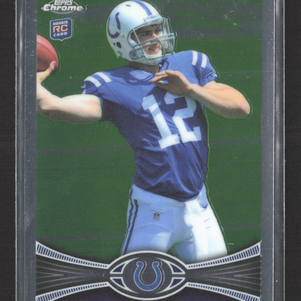 2012 Topps Chrome Andrew Luck #1 Refractor RC