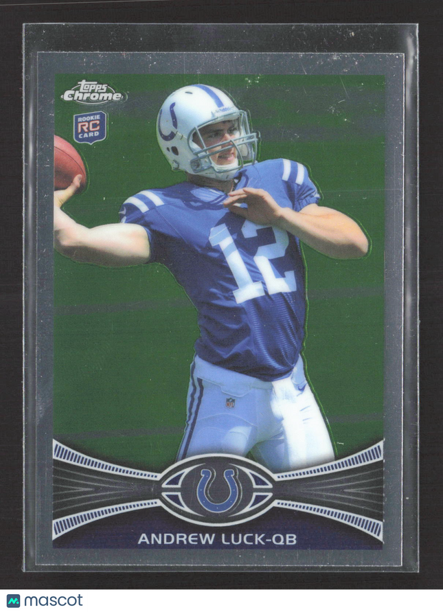 2012 Topps Chrome Andrew Luck #1 Refractor RC