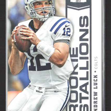 2012 Panini Contenders Rookie Stallions Andrew Luck #1