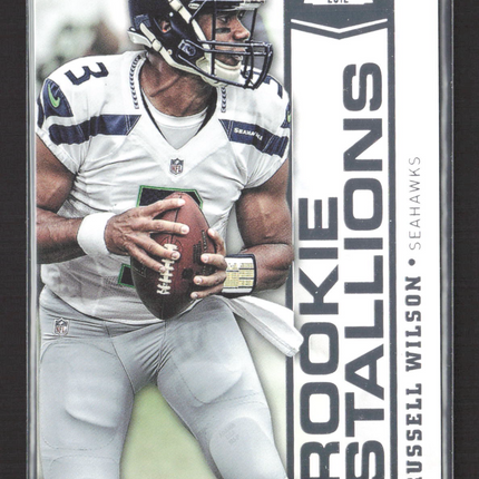 2012 Panini Contenders Rookie Stallions Russell Wilson #9