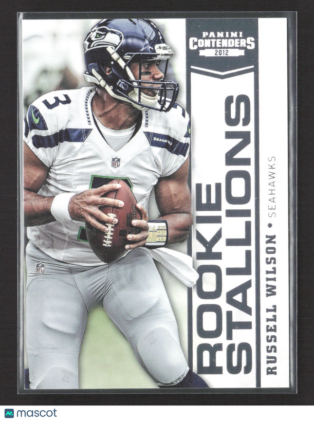 2012 Panini Contenders Rookie Stallions Russell Wilson #9