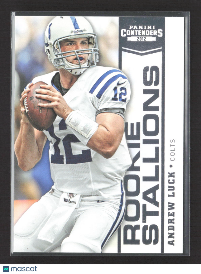 2012 Panini Contenders Rookie Stallions Andrew Luck #1 Base