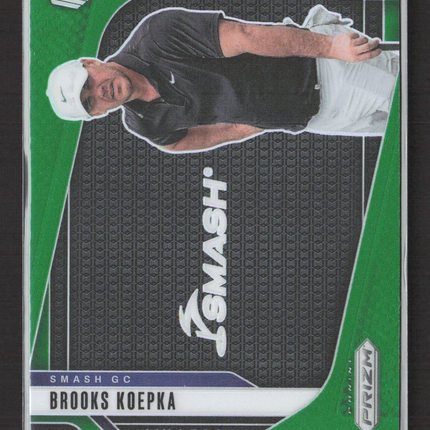 2025 Panini Prizm LIV Golf LIV Logos Brooks Koepka #1 Green 13/18