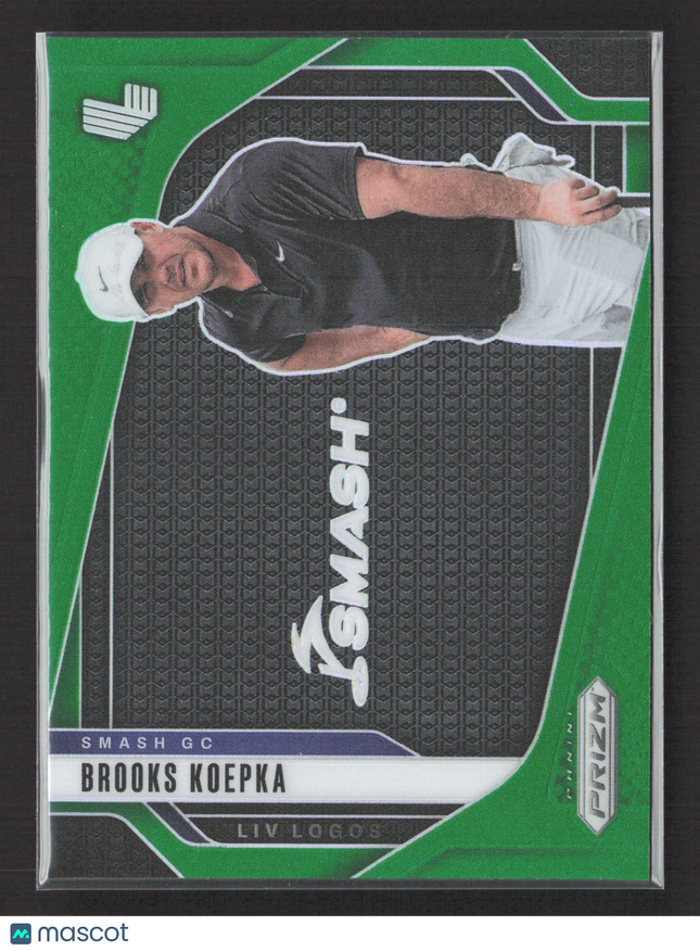 2025 Panini Prizm LIV Golf LIV Logos Brooks Koepka #1 Green 13/18