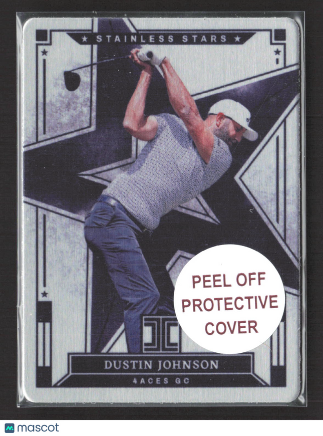 2025 Panini Impeccable LIV Golf Stainless Stars Dustin Johnson #SS-DJ /35