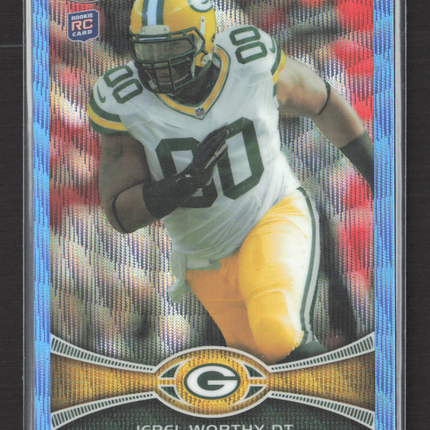 2012 Topps Chrome Jerel Worthy #BW-93 Blue Wave Refractor RC