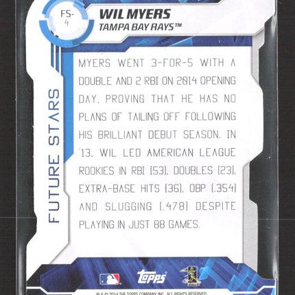 2014 Topps Stadium Club Future Stars Wil Myers #FS-4 Gold 13/25