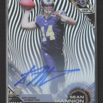 2015 Topps High Tek Sean Mannion #103 Zebra RC Auto