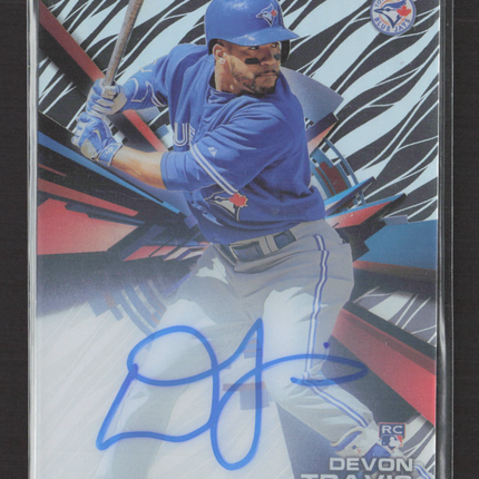 2015 Topps High Tek Devon Travis #HT-DT RC Auto