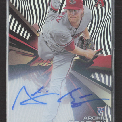 2015 Topps High Tek Archie Bradley #HT-ABY Zebra Auto