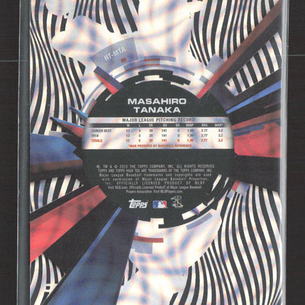 2015 Topps High Tek Masahiro Tanaka #HT-MTA Zebra 89/99