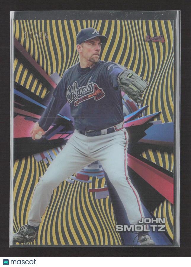 2015 Topps High Tek John Smoltz #HT-JSZ Gold Waves /35