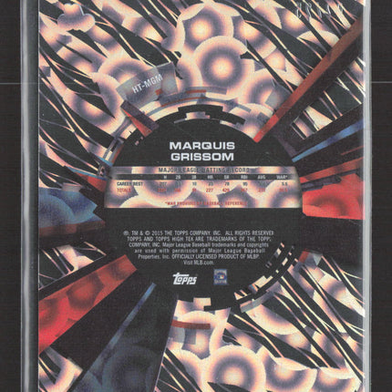 2015 Topps High Tek Marquis Grissom #HT-MGM 02/25