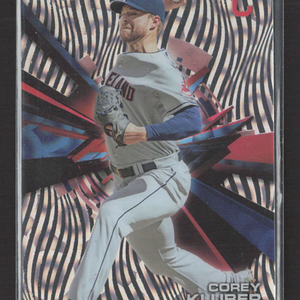 2015 Topps High Tek Corey Kluber #HT-CKR Zebra /25