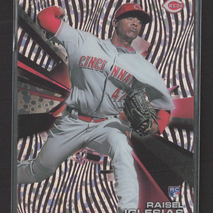 2015 Topps High Tek Raisel Iglesias #HT-RI Red Waves /5