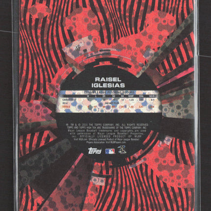 2015 Topps High Tek Raisel Iglesias #HT-RI Red Waves /5