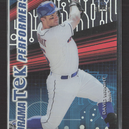 2008 Topps Tek Drama Tek Performers David Wright #DTP-DW /50