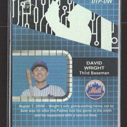 2008 Topps Tek Drama Tek Performers David Wright #DTP-DW /50