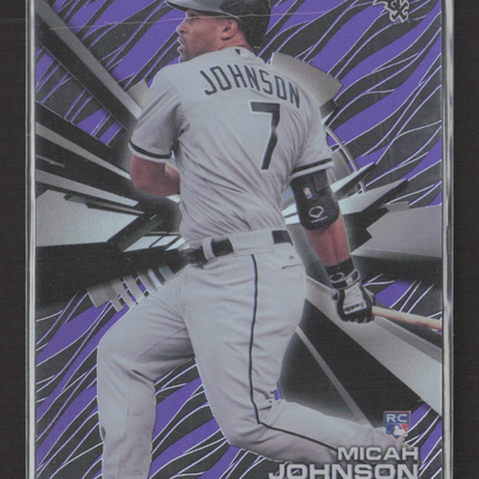 2015 Topps High Tek Micah Johnson #HT-MJ Purple RC