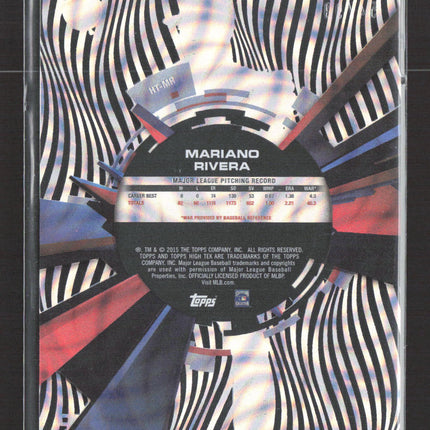 2015 Topps High Tek Mariano Rivera #HT-MR Waves Diffractor /99