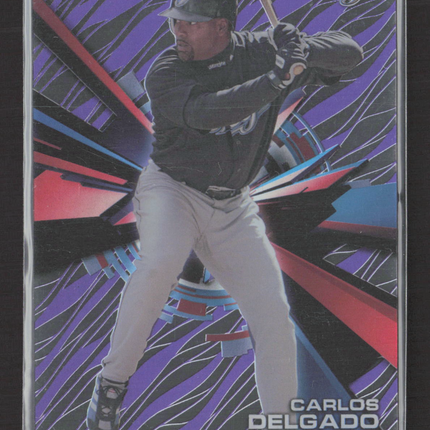 2015 Topps High Tek Carlos Delgado #HT-CD Purple
