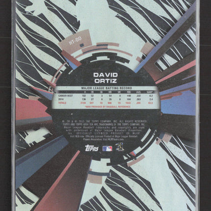 2015 Topps High Tek David Ortiz #HT-DO Purple Rainbow