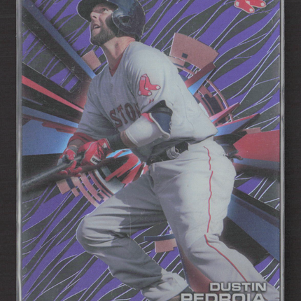 2015 Topps High Tek Dustin Pedroia #HT-DPA Purple