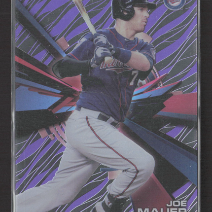 2015 Topps High Tek Joe Mauer #HT-JM Purple