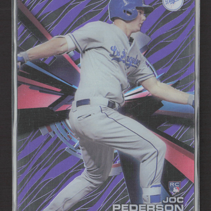 2015 Topps High Tek Joc Pederson #HT-JPN Purple RC