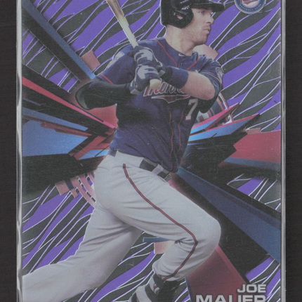 2015 Topps High Tek Joe Mauer #HT-JM Purple