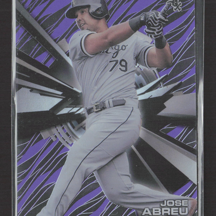 2015 Topps High Tek Jose Abreu #HT-JAU Purple Orbit Diffractor