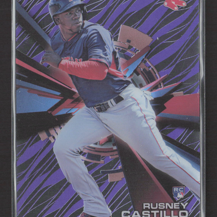 2015 Topps High Tek Rusney Castillo #HT-RCA Purple