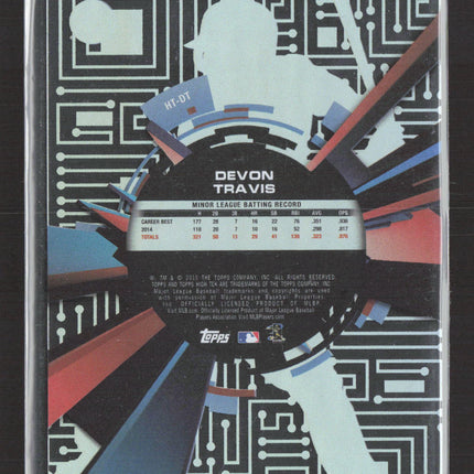 2015 Topps High Tek Devon Travis #HT-DT RC