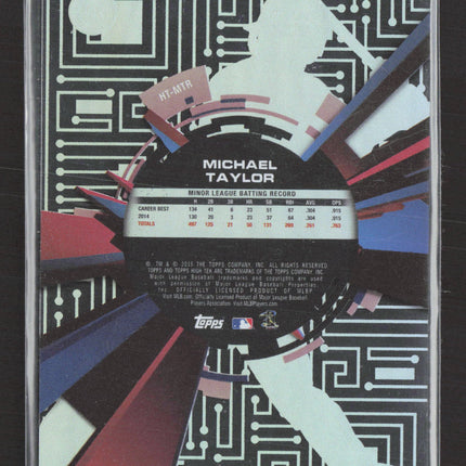 2015 Topps High Tek Michael Taylor #HT-MTR RC