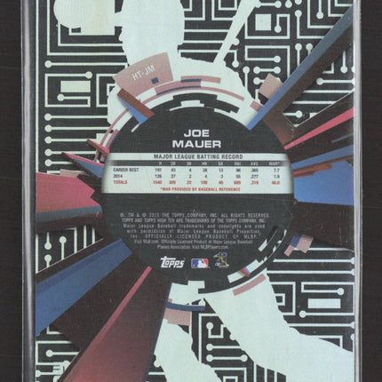 2015 Topps High Tek Joe Mauer #HT-JM