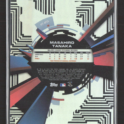 2015 Topps High Tek Masahiro Tanaka #HT-MTA