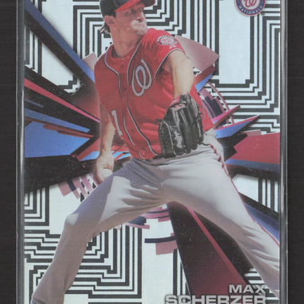 2015 Topps High Tek Max Scherzer #HT-MSZ Labyrinth Pattern