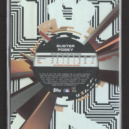2015 Topps High Tek Buster Posey #HT-BP