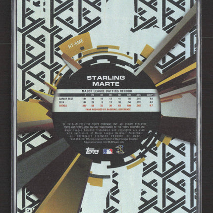 2015 Topps High Tek Starling Marte #HT-SME