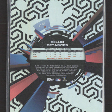 2015 Topps High Tek Dellin Betances #HT-DB Labyrinth Pattern