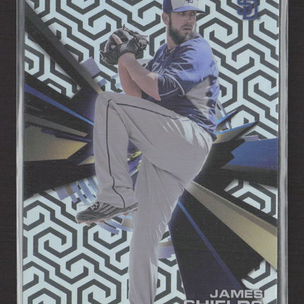 2015 Topps High Tek James Shields #HT-JSS Maze Pattern