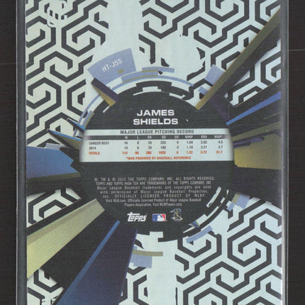 2015 Topps High Tek James Shields #HT-JSS Maze Pattern