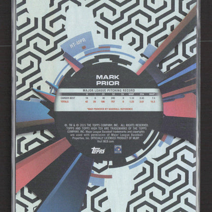 2015 Topps High Tek Mark Prior #HT-MPR