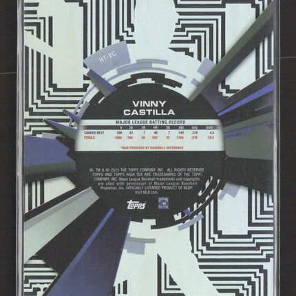 2015 Topps High Tek Vinny Castilla #HT-VC