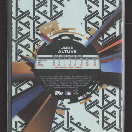 2015 Topps High Tek Jose Altuve #HT-JAE Tidal Diffractor