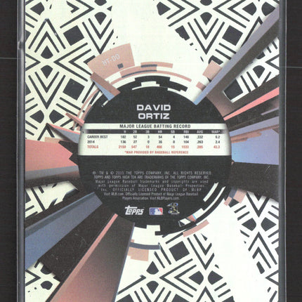 2015 Topps High Tek David Ortiz #HT-DO