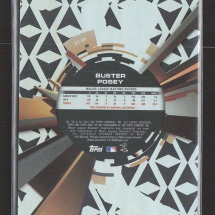 2015 Topps High Tek Buster Posey #HT-BP
